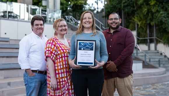 Dr Kathryn Wenham (second right) Associate Fellow (Indigenous Knowledges)