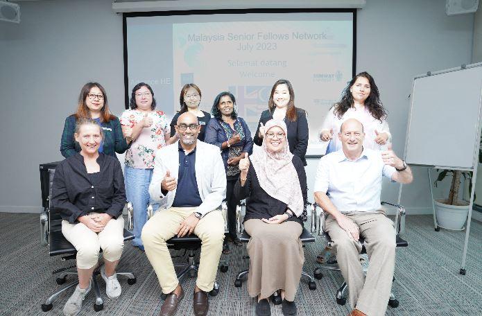 Members of the Senior Fellows Network working group. 