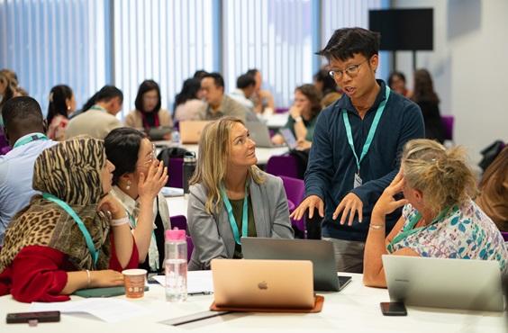 Delegates at one of 43 workshops at the Teaching and Learning Conference 2024