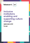 Inclusive institutions enabling and supporting culture change